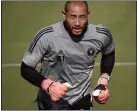  ?? JOE CAVARETTA SOUTH FLORIDA SUN-SENTINAL VIA AP ?? Inter Miami goalkeeper Luis Robles practices at the team’s training facility in Fort Lauderdale, Fla., Wednesday.