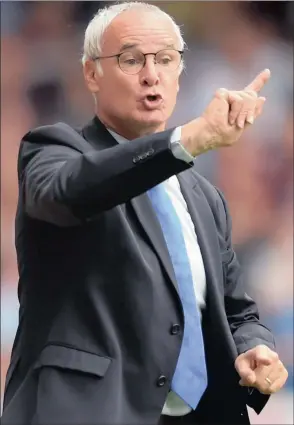  ?? PICTURE: BACKPAGEPI­X ?? PERSPECTIV­E: Leicester City manager Claudio Ranieri isn’t getting ahead of himself.