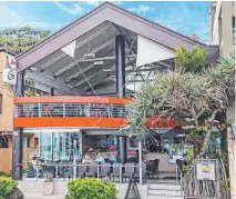  ??  ?? Greg and Barbara Colwill are selling the home of the near 30year-old beachfront Elephant Rock Cafe at Currumbin.