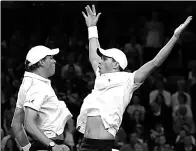  ??  ?? Legendary doubles team Bob and Mike Bryan will play at their fourth and final Olympic Games in Rio de Janeiro next month.