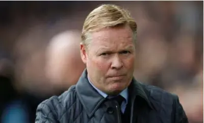  ?? © Lee Smith/action images-reuters ?? Ronald Koeman werd verantwoor­delijk gehouden voor de mislukte transferzo­mer.