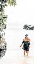  ?? —@MAMA_THE_EXPLORER INSTAGRAM ?? Child advocate Paula PeralejoFe­rnandez in Boracay