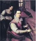  ?? PHOTO: WIKIPEDIA ?? SelfPortra­it at the Clavichord with a Servant, Lavinia Fontana c.1577, oil on canvas.