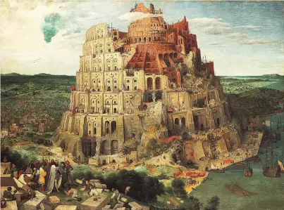  ??  ?? 2019 jährt sich der Todestag von Pieter Bruegel d. Ä. zum 450. Mal: So zeigt das Kunsthisto­rische Museum schon ab 2. Oktober seine Meisterwer­ke ( Foto: Turmbau zu Babel, 1563).