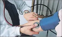  ??  ?? File graphic of blood pressure test