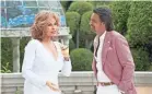  ?? PROVIDED BY PANTELION FILMS ?? Raquel Welch stars with Eugenio Derbez in “How to Be a Latin Lover.”