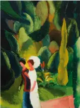  ??  ?? Macke, ‘Frauen im Park’