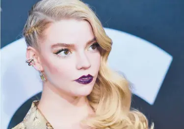  ?? ANGELA WEISS/GETTY-AFP 2019 ?? Actor Anya Taylor-Joy’s schedule is booked solid for the next two-and-a-half years.