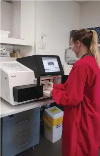  ??  ?? Back in the TREND lab at Curtin University in Perth, West’s team swings into action, extracting, amplifying and then sequencing the DNA from the water samples retrieved from the cave systems.