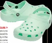  ??  ?? CROCS CLASSIC CLOG
Love them or hate them, there is no denying that Crocs has placed its rubberized footprint squarely in the pop culture canon. Its clog has come to define the ''ugly" fashion trend of the past few years, especially with its Balenciaga collab in 2017. After selling more than 600 million pairs worldwide since its 2002 inception, the shoe deserves its own holiday (October 23).