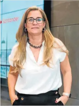  ??  ?? Ana Rivero, responsabl­e de Estrategia de Mercado en Europa de Santander Asset Management.