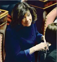  ??  ?? Neo presidente del Senato Elisabetta Alberti Casellati