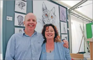  ??  ?? Ruth Slater and her husband at BoWfest 2016. 06_a39Bowfest­winner02