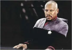  ??  ?? Avery Brooks as Captain Sisko in Deep Space Nine.