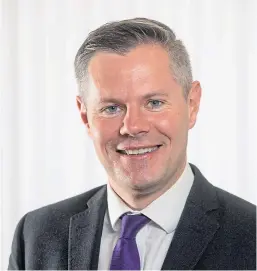  ?? Picture: Shuttersto­ck. ?? Disgraced former finance secretary Derek Mackay.