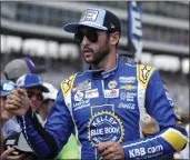  ?? LM OTERO — THE ASSOCIATED PRESS ?? NASCAR fan favorite Chase Elliott has gone 35straight races since his last win — at Talladega a year ago.