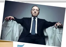  ??  ?? GiorniIl tempo medio impiegato per guardare una stagione della serie House of Cards