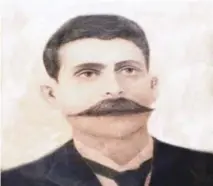  ?? LISTÍN DIARIO ?? Retrato de Eugenio Duarte; primo segundo de Juan Pablo Duarte. Abuelo de Augusto Duarte Camilo.