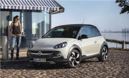 New Opel Adam Rocks Sets New Trends In Small Cars Pressreader