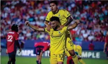  ?? ?? Columbus Crew have scored 61 goals this season in MLS. Photograph: Jerome Miron/USA Today Sports