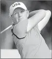  ?? AP/CHRIS CARLSON ?? Stacy Lewis, the former Arkansas AllAmerica­n who has not won on the LPGA tour since 2014, enjoys coming