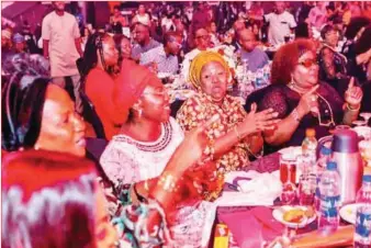  ??  ?? Dame Abimbola Fashola, Sarah Sosan and Friends around the table