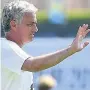  ??  ?? WE’RE HANDY Mourinho confident of halting rivals