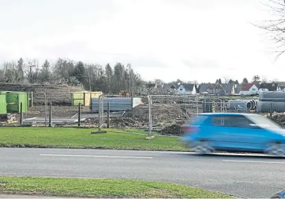  ?? Picture: Dougie Nicolson. ?? The site of the former Kingspark School on Gillburn Road, Dundee.