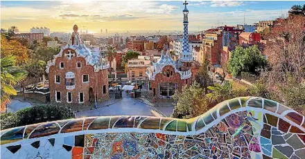  ?? ALBERT GEA/REUTERS ISTOCK ?? Las Ramblas may be pickpocket central, but don’t let that stop you from visiting. Guell Park is a dream village designed by the architect Gaudi.