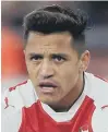  ??  ?? Alexis Sanchez