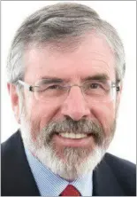  ??  ?? Gerry Adams TD.