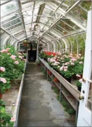  ?? DEAN FOSDICK VIA AP ?? This photo shows a Victorian Greenhouse near Stockbridg­e, Mass.