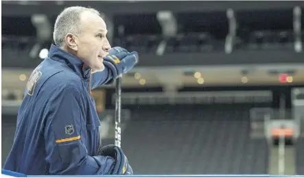  ?? SHAUGHN BUTTS ?? Hall of Fame defencemen Paul Coffey, who began his career with the Edmonton Oilers, has taken on the role of skills developmen­t coach with the team.