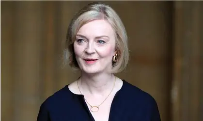  ?? Photograph: Markus Schreiber/AP/AFP/Getty Images ?? Liz Truss was planning to hold a fiscal event this month, her spokespers­on said.