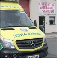  ??  ?? The new Enniscorth­y Ambulance Station.