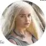  ??  ?? • Emilia Clarke as Daenerys Targaryen