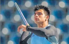  ?? FILE PHOTO/HT ?? Haryana’s Neeraj Chopra is the biggest source of inspiratio­n to junior athletes in India.