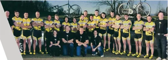  ??  ?? opposite bottom Macarthur Hobson riding the trails at the Harold Town Conservati­on Areaopposi­te bottom Macarthur Hobson riding the trails at the Harold Town Conservati­on Area above 2006 team portrait