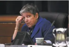  ?? Paul Chinn / The Chronicle 2015 ?? The office of UC President Janet Napolitano has a secret stash of $175 million, according to a report by the state auditor.