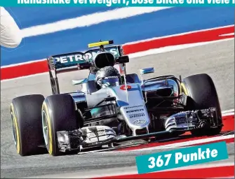  ??  ?? In 20 Rennen blieb Nico Rosberg von technische­n Problemen verschont. Daher scheint es ausgeschlo­ssen, dass der Defektteuf­el gerade beim Finale zuschlägt.
