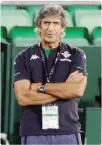  ??  ?? Manuel Pellegrini, 67 anni