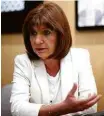  ?? Pedro Ladeira/Folhapress ?? A ministra argentina da Segurança, Patricia Bullrich