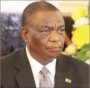  ?? ?? Vice-President Constantin­o Chiwenga