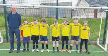  ?? ?? The Castlebrid­ge Celtic U10 team that were in action in Tallow on Saturday last.