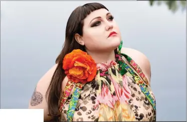  ??  ?? Beth Ditto relished the chance to take her first solo LP in any direction she wanted it to go, a freedom facilitate­d by working with producer Jennifer Decilveo.