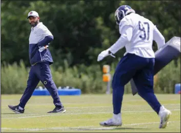  ?? ASSOCIATED PRESS FILE ?? Before moving to the Seahawks, Sean Desai was promoted from the Bears’ safeties coach to defensive coordinato­r. He replaced Chuck Pagano who retired after the 2020 season.