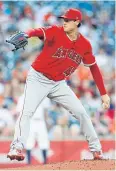  ?? AFP ?? The Angels’ Tyler Skaggs.