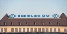  ?? FOTO: ANDREAS GEBERT/DPA ?? Firmenzent­rale von Knorr-Bremse in München.
