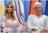  ?? Reuters ?? Ivanka Trump and IMF chief Christine Lagarde at a G20 event in Hamburg on Saturday. —