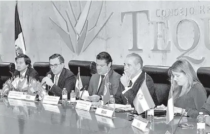  ?? CORTESÍA ?? El evento fue realizado en el Consejo Regulador del Tequila y fue encabezado por el Secretario de Economía